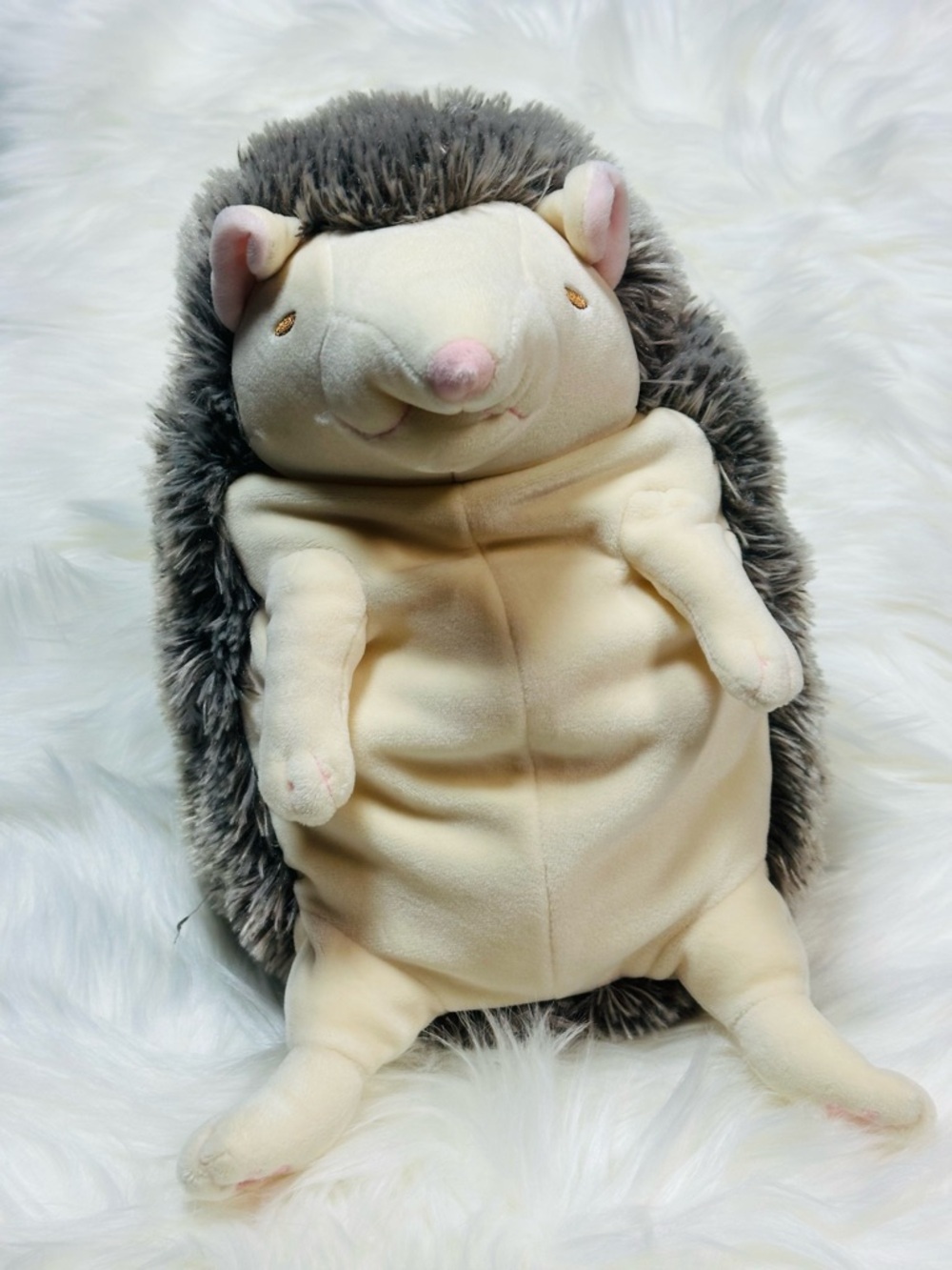 Shinada Global Mochi Series Hedgehog plush toy